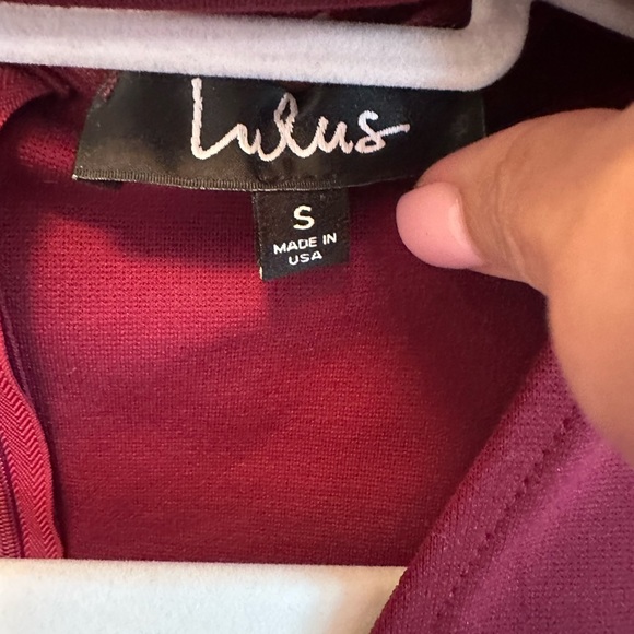 Deep Red Lulu’s bodysuit - Picture 2 of 3